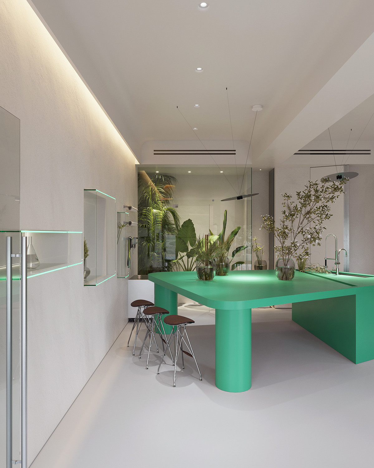 Plant and Flower Shop Interior Plant and Flower Shop Interior